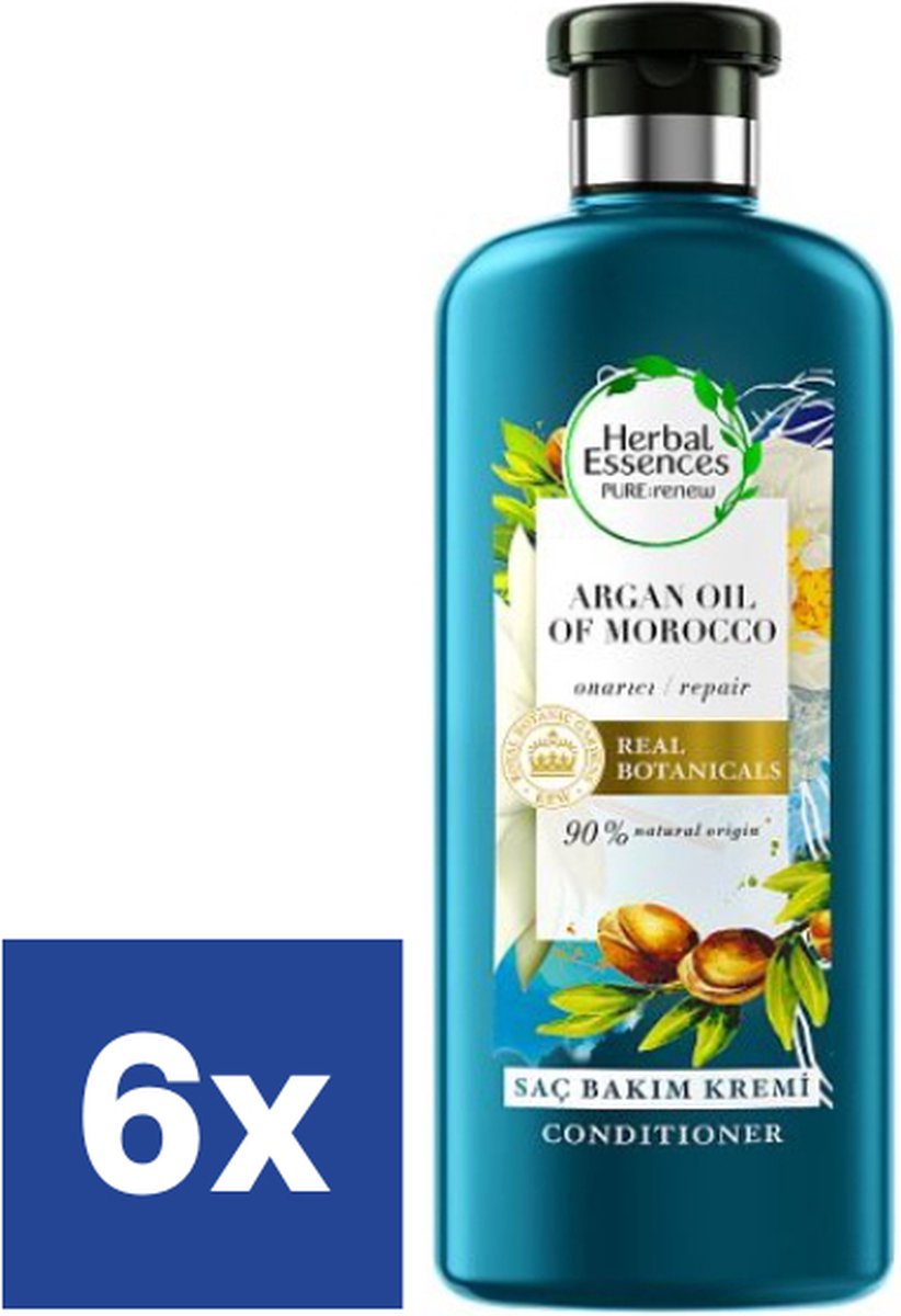 Herbal Essences Arganolie van Marokko Conditioner - 6 x 360 ml