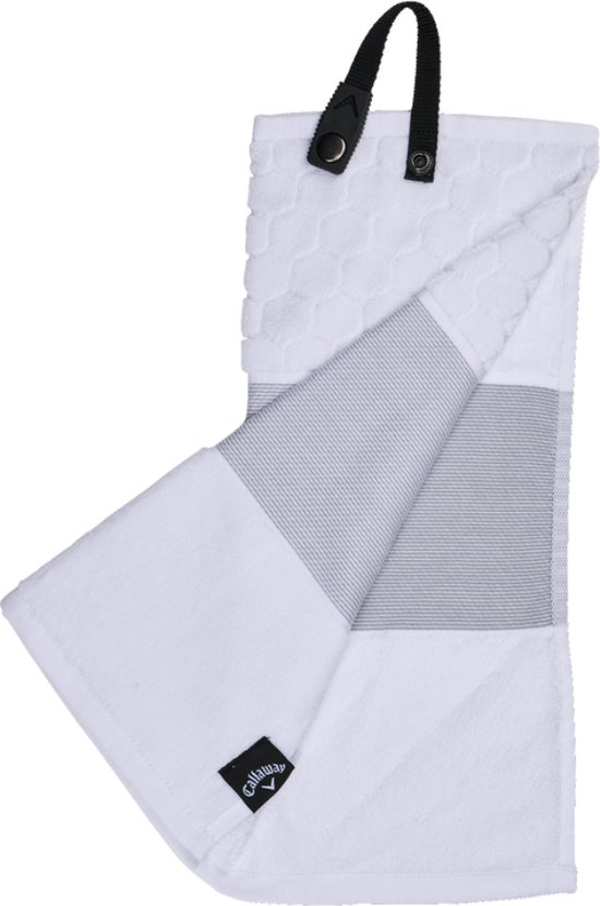 Callaway - Frifold - Golfhanddoek - Wit van Merkloos — afbeelding 3