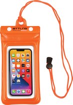 BTTLNS Telefoonhoes - Waterdichte telefoonhoes - Drijvend telefoonhoesje - Voldoende ruimte telefoon met accessoires - Handig trekkoord - geschikt voor diverse buitensporten - Endymion 1.0 - Oranje