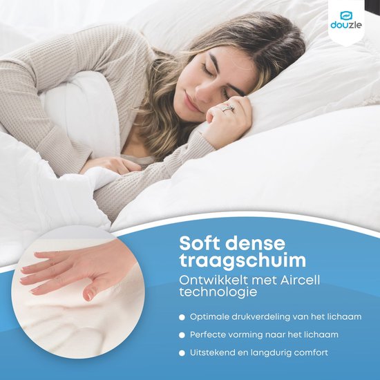Nedoes Kniekussen - Voor tussen de benen - Ergonomisch & zwanger - 25x20x16 cm