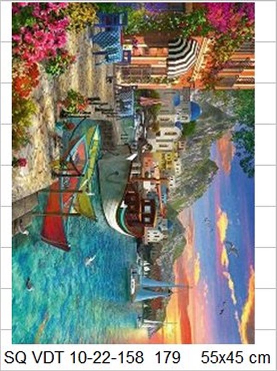 VDTOYS® DIAMOND PAINTING volwassenen - VDTB179 - vierkante steentjes - full - groot formaat - nieuwe tekeningen - 55 op 45 cm (canvas) - 50 op 40 (foto) — afbeelding 4