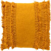 Dutch Decor FARA - Sierkussen 45x45 cm Golden Glow - jaune - Coussin intérieur inclus