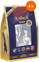 Kronch - 76% Zalmsnacks Pockets Hondensnack 4 stuks