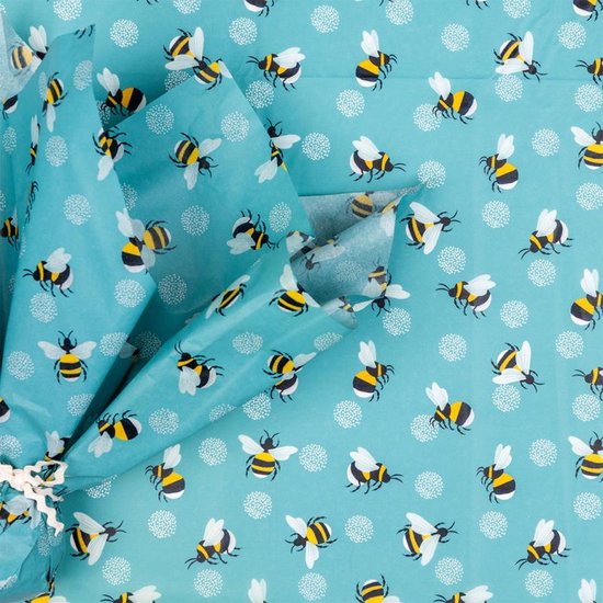 Creavvee Vijzelpapier – 30 Vellen – 50x70 Cm – Lichtblauw – Semi-transparant – Voor Decoratie, Bloemen En Verpakking