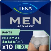 3x TENA Men Active Fit Normal Large/XL 10