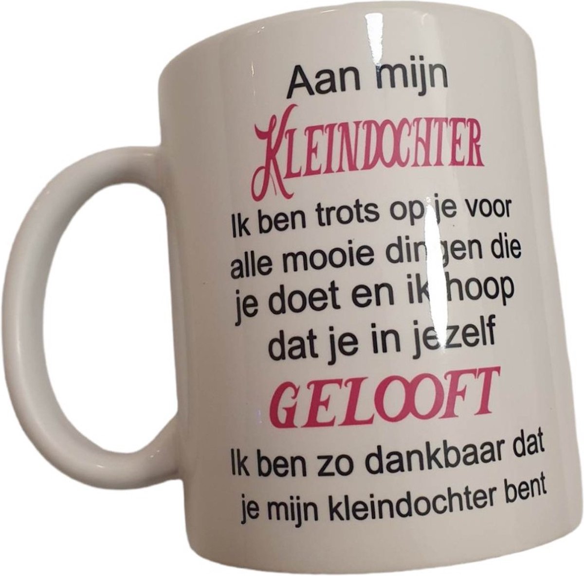Bedrukte Beker - Kleinkind - Geboorte - Geschenk - Mok