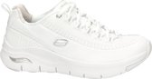 Skechers Arch Fit - Citi Drive Dames Sneakers - White/Silver - Maat 38