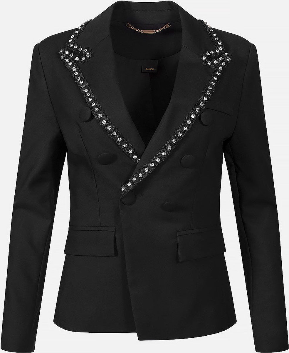 Radical blazer pepa studds zwart
