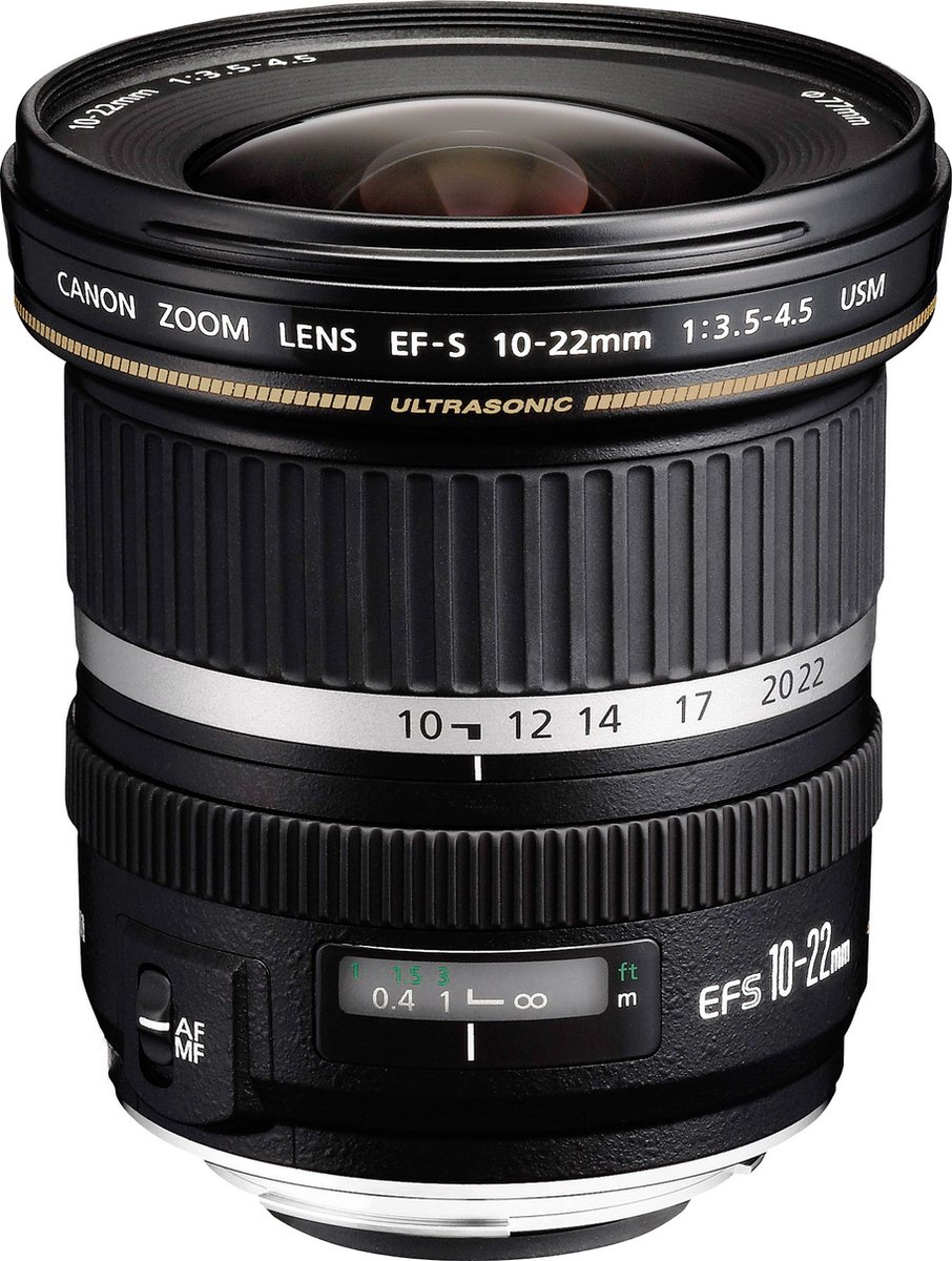 Canon EF-S 10-22mm f/3.5-4.5 USM + RC-6 Landscape DVD Kit SLR Groothoekzoomlens Zwart