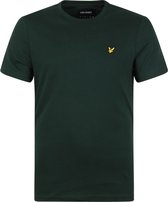 Lyle and Scott - T-shirt Donkergroen - Heren - Maat M - Modern-fit