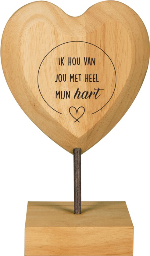 Wooden hearts - Ik hou van jou