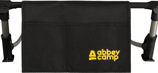 Abbey Camp Campingbed - Luxemburg-192 - 192 x 69 x 15 cm - Zwart - Abbey Camp