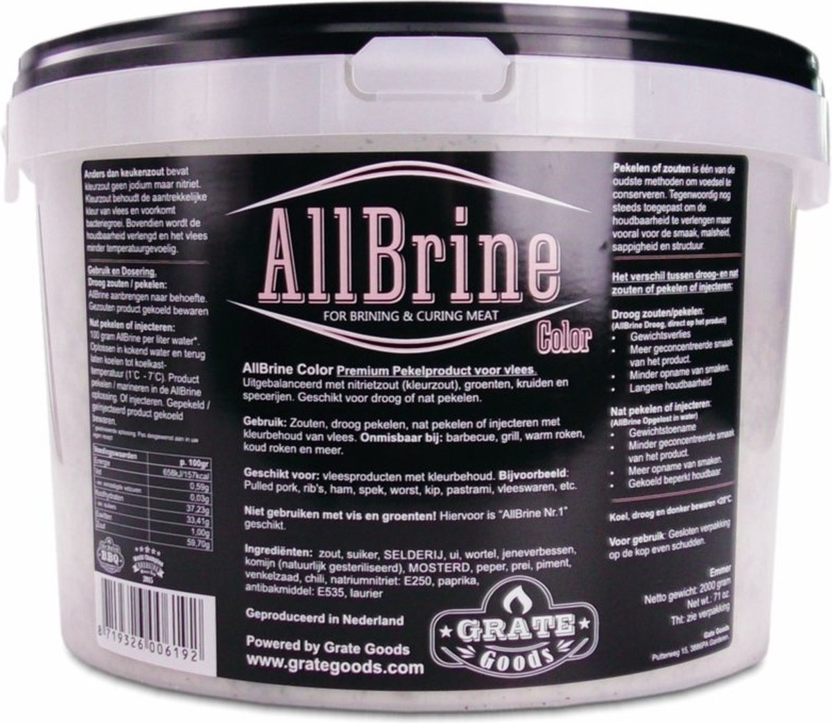Allbrine Color | Behoud de Natuurlijke Kleur en Verrijk de Smaak van je Vlees