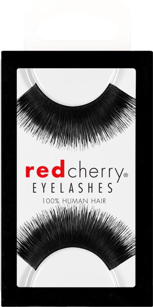 Red Cherry Eyelashes #201 - Nepwimpers - Menselijk Haar - Larou