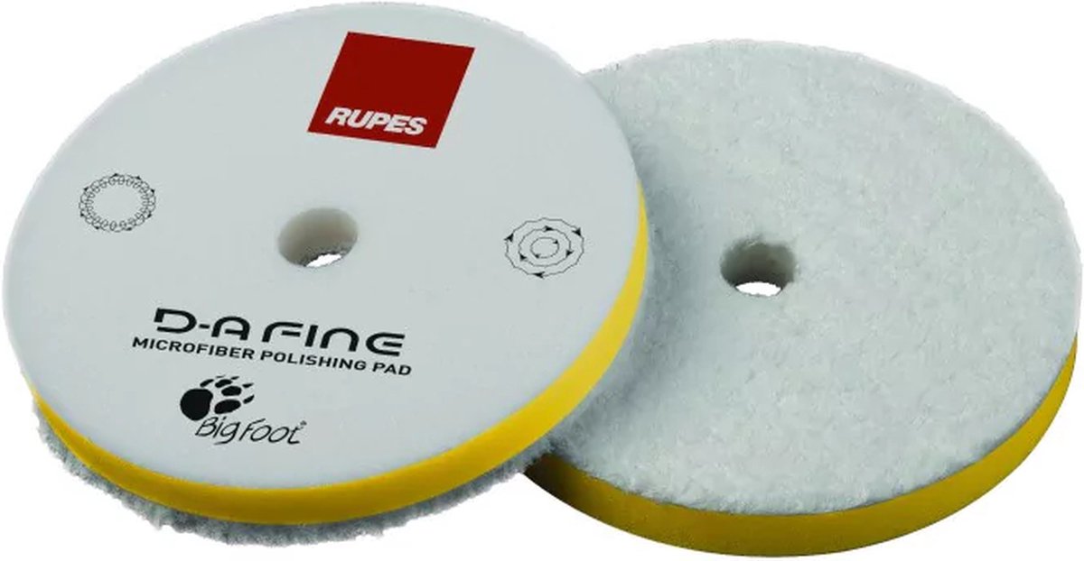 RUPES DA Microfiber Pad FINE 160mm - per stuk