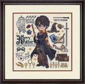 Dessin magique - Harry Potter - kit de point de croix aida - Dimensions