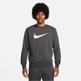 Nike Repeat Sweater - Grijs/Goud - Maat S - Unisex