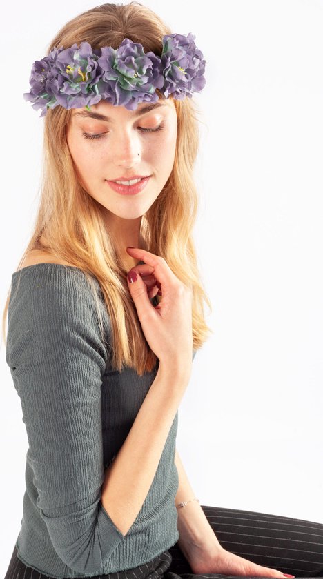 KIMU bloemkrans haar