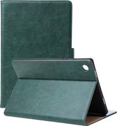 Phreeze Tablethoes - Geschikt voor Samsung Galaxy Tab A8 - 2022 - Luxe Lederen Hoesje - Ingebouwde Standaard met Kaarthouders - Hoesje met Magnetische Sluiting - Beschermhoes - Groen