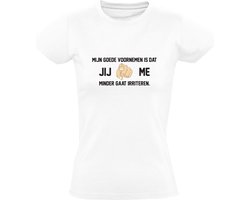 Ma résolution du Nouvel An est que tu m'énerves moins T-shirt homme | Bonne Année | 2023 | Année | Intentions | Chemise