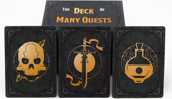 Thumbnail van een extra afbeelding van het spel Lunch Break Heroes Deck of Many Quests