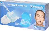 OptiSmile tandenbleekset - teeth whitening kit - tanden bleken - set voor teeth whitening - witte tanden - tandenbleker - complete set