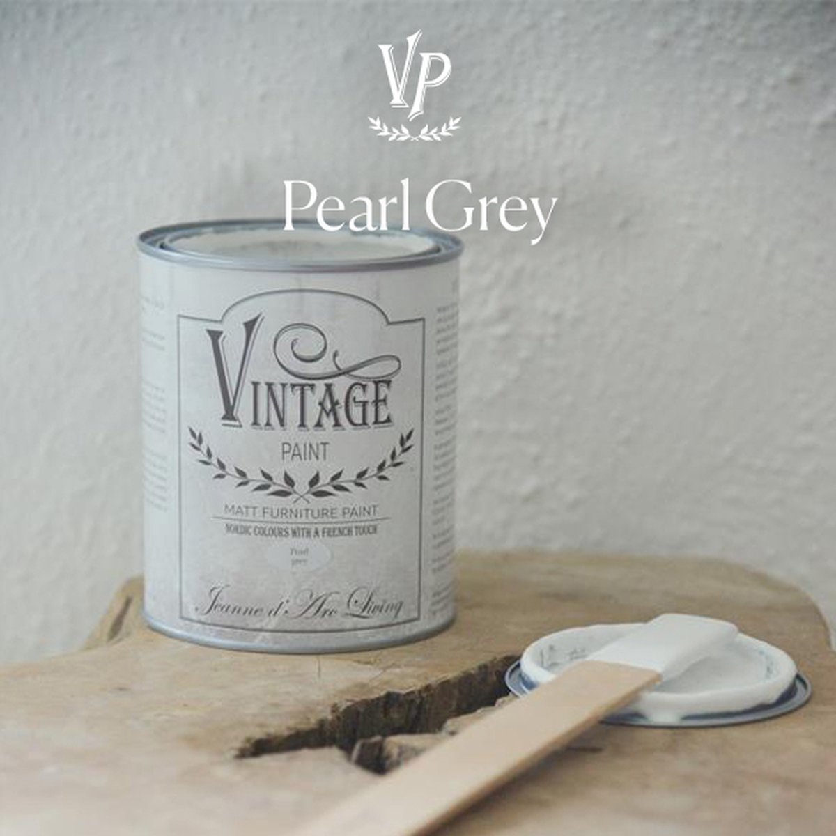 Krijtverf - Vintage Paint - Jeanne d'Arc Living - 'Pearl Grey' - 2.5 l