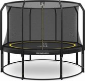 Magic Circle Pro - Trampoline met veiligheidsnet - ø 366 cm - Zwart - Ronde trampoline met net - Buitenspeelgoed