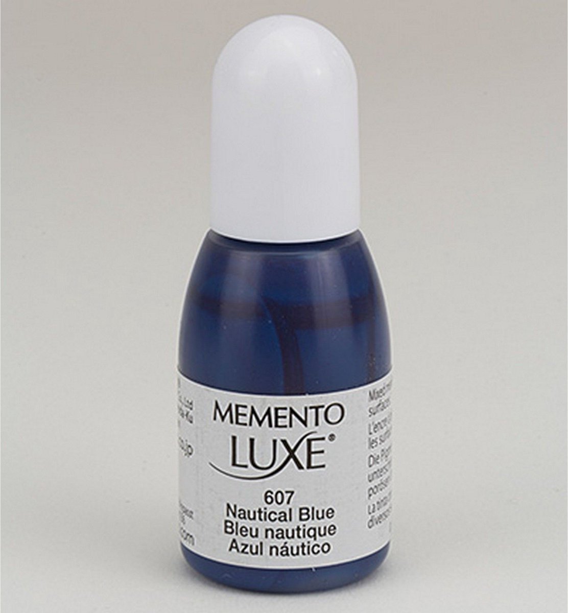Tsukineko Memento Luxe Reinker Nautical Blue