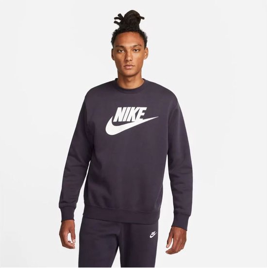 Nike Club Graphic Sweater - Paars - Maat M - Unisex