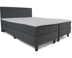 Boxspring Home - Compleet - Pocketvering - HR koudschuim - Antraciet - 200x220 cm