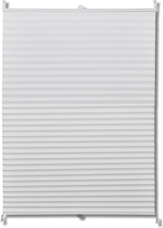 vidaXL - Plisséjaloezie - 50x150 - cm - wit | bol