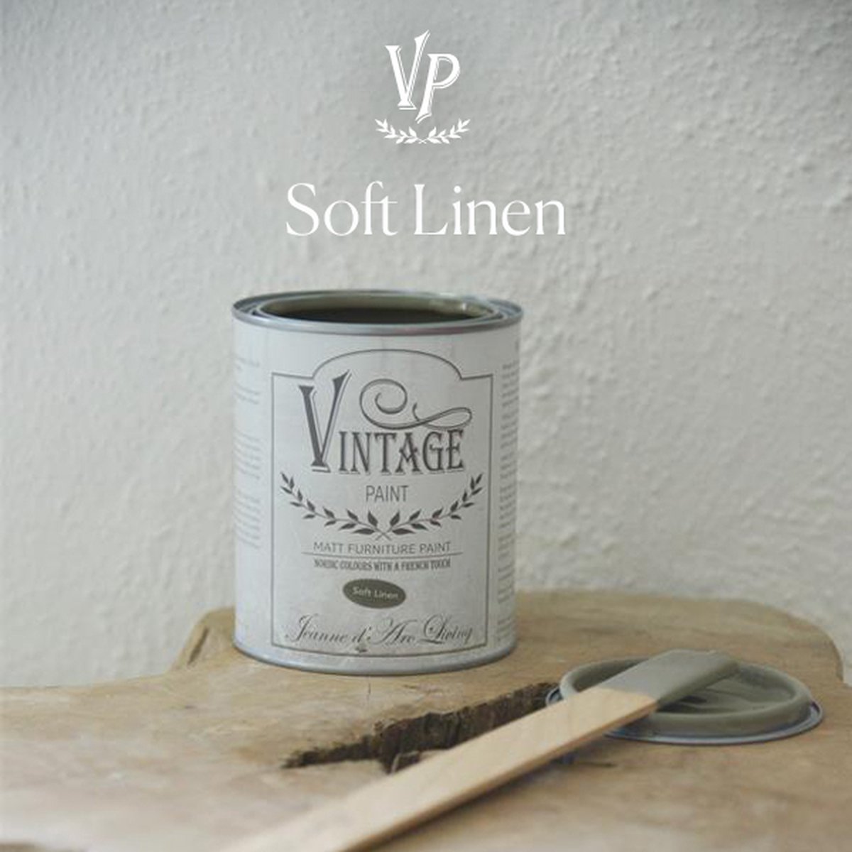 Krijtverf - Vintage Paint - Jeanne d'Arc Living - 'Soft Linen' - 2.5 l