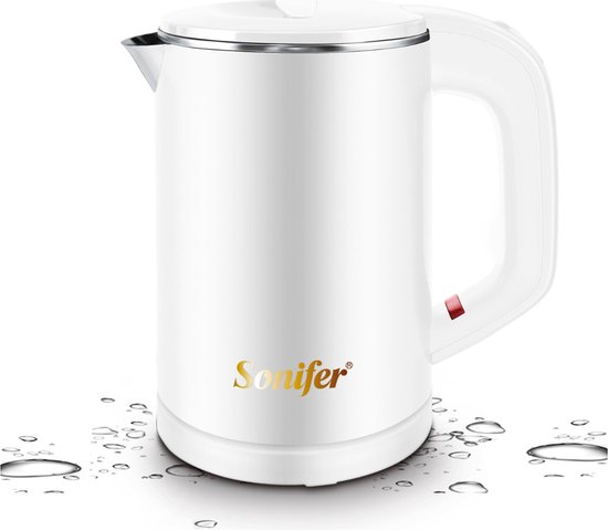 Topshop Waterkoker - Mini waterkoker - Reis Waterkoker - Hotel Essential - 0.6L - RVS - 800W