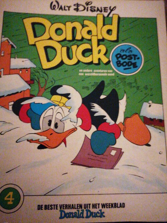 Donald Duck als postbode