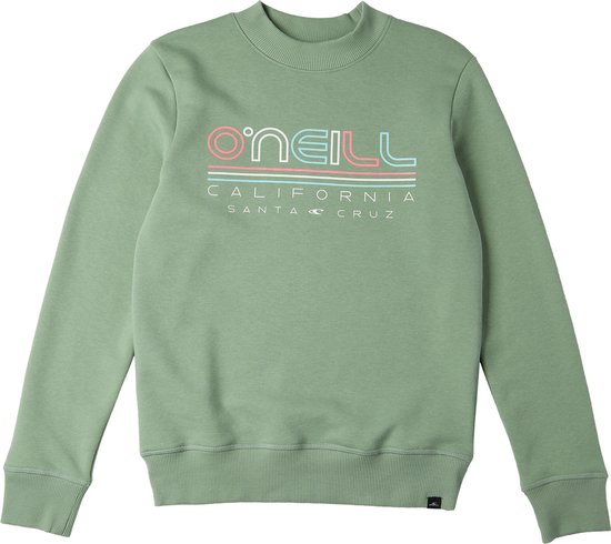 O'Neill Sweatshirts Girls All Year Crew Sweatshirt Blauwgroen 152 - Blauwgroen 70% Cotton, 30% Recycled Polyester
