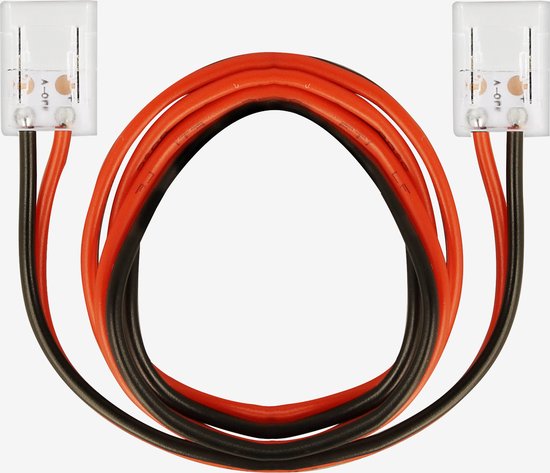 LED strip connector strip naar strip 24V COB IP20 met 50cm draad