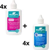 4x Ecosym Weekbehandeling + 4x Dagbehandeling gel - 8x 100 ml