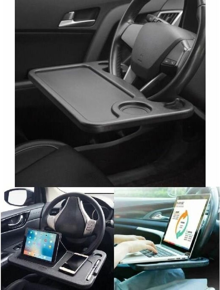 Acheter Plateau de volant de voiture, porte-gobelet, chaise d'ordinateur  portable, support de Table à manger pour iPad