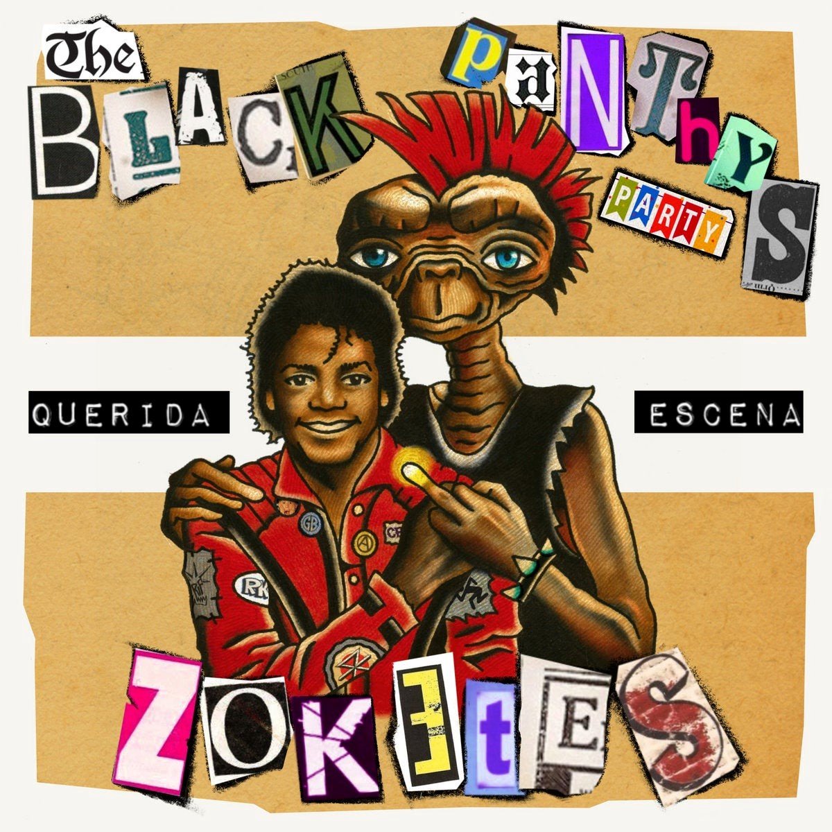 Zoketes & The Black Panthys Party - Querida Escena (7" Single)