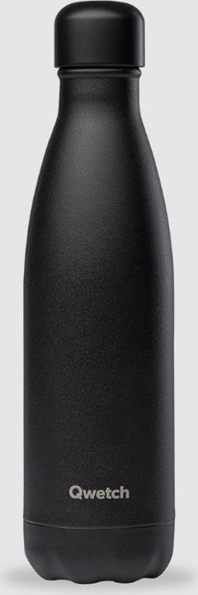 Zeuz Bouteille Isotherme & Bouteille D'Eau En Acier Inoxydable Premium Bouteille D Eau Avec Paille Sans Bpa 700 Ml Noir Mat