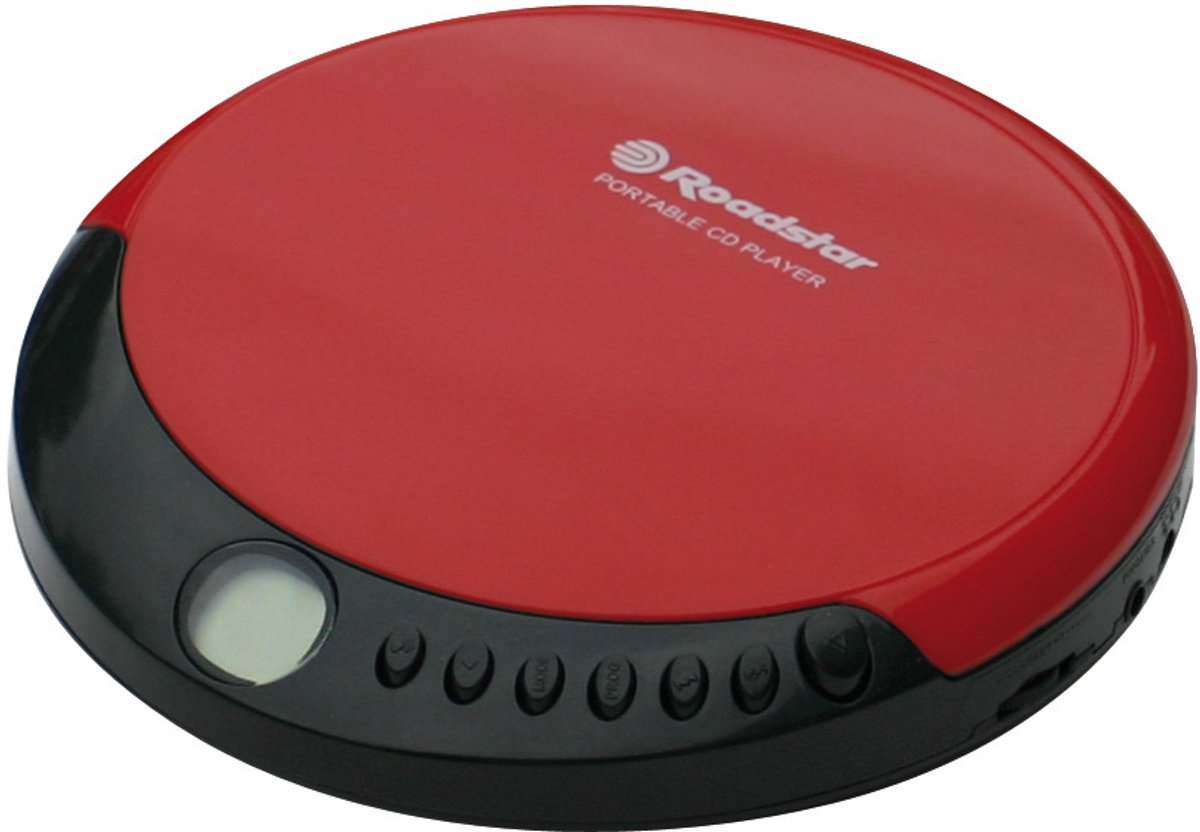 Roadstar PCD-435CD Portable CD player Rood