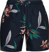 Superdry Vintage Hawaiian Swimshort Heren Zwembroek - Donkerblauw - Maat S