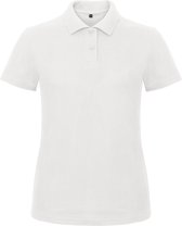 Polo Femme ID.001 Wit marque B&C taille XL