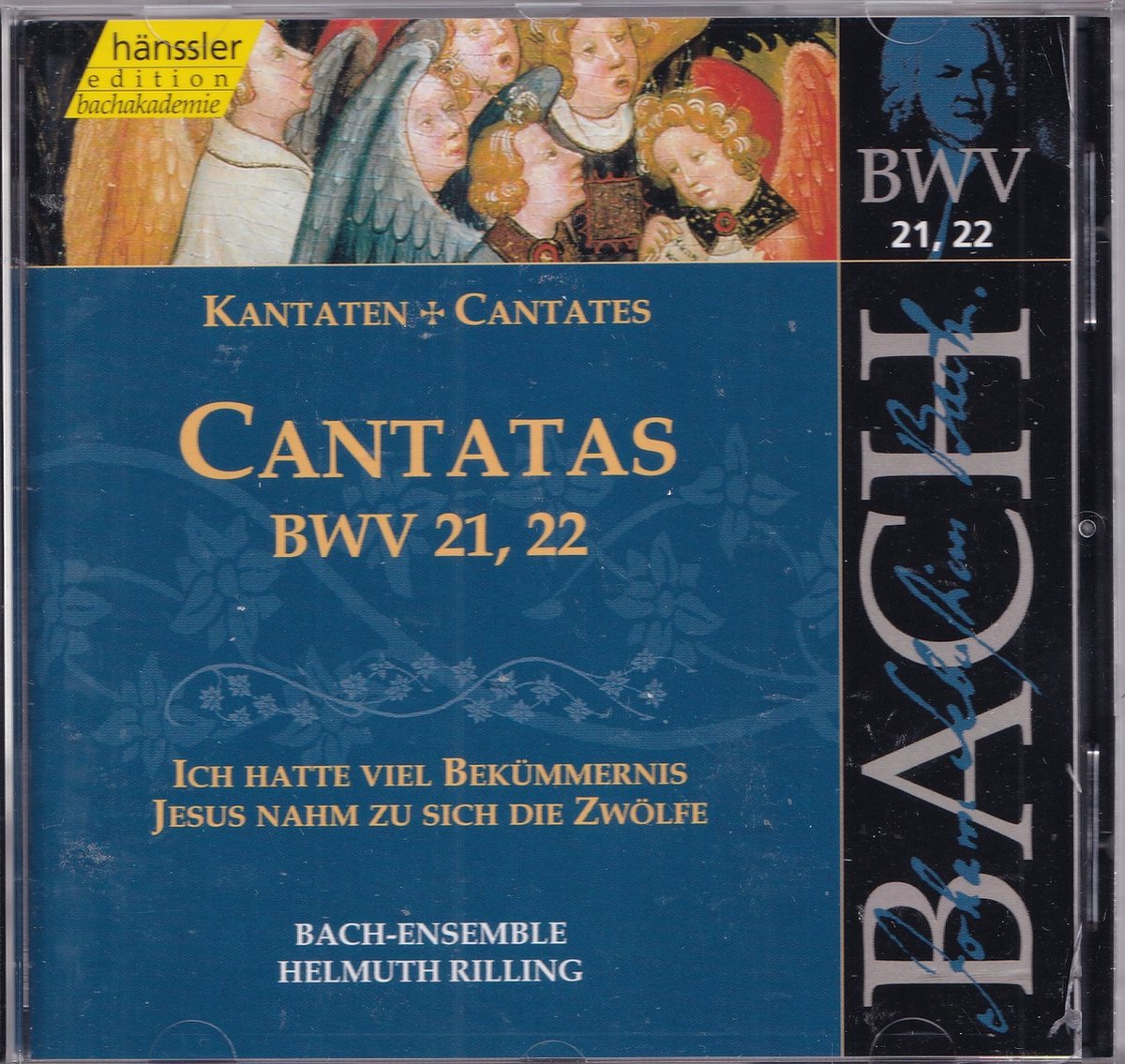 Cantatas BWV 21-22 - Johann Sebastian Bach - Bach Ensemble o.l.v ...