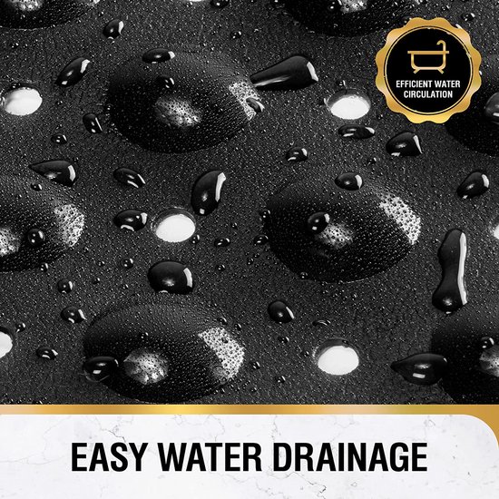 Stone Badmat, antislip badmat, 30 x 40 cm Quick Dry & Foldable, keukenvloerpads voor badkamer, toiletbuizen, stevige en absorberende douchepads