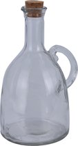 Glazen Vazen En Flessen - Olie Azijn Fles Glas D10 H18cm 500ml