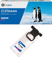 G&G Huismerk Inktcartridge C13T05A300 Alternatief voor Epson T05A3 - magenta