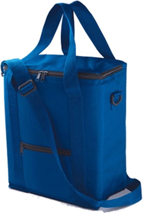 Koeltas van 36 x 30 x 17 cm blauw met 6x stuks koelelementen - 18 liter inhoud - Koeltassen compleet van KOEL — afbeelding 3