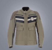 Helstons Sand Textile Motorcycle Jacket Kaki 2XL - Maat - Jas